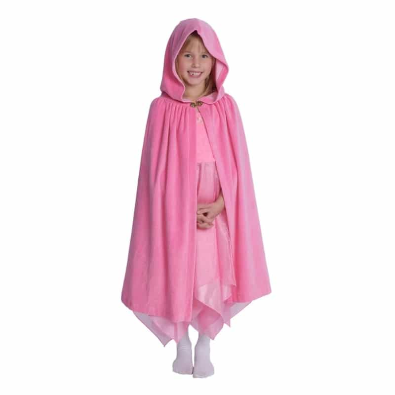 Storybook Hooded Cloak - Rose Pink