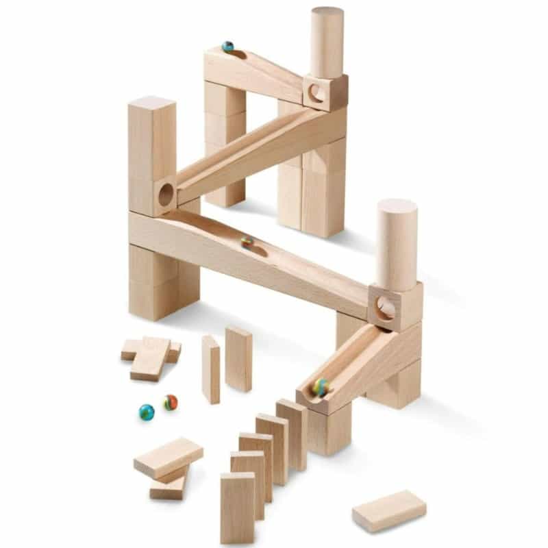 Wooden Marble Run Starter Set