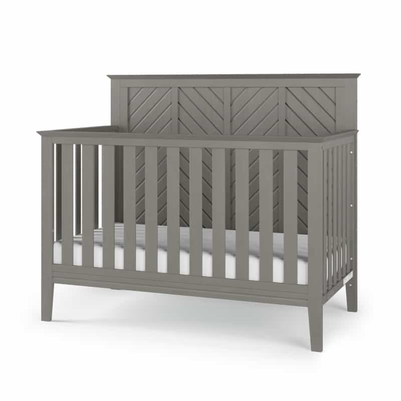 Atwood 4-In-1 Convertible Crib, Lunar Gray