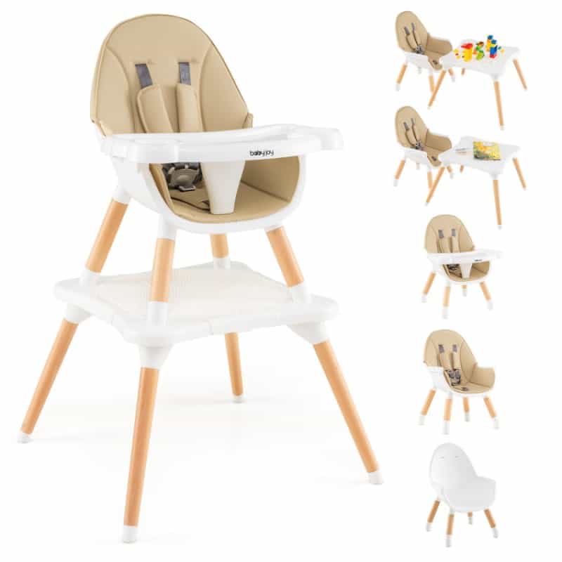 6 In 1 High Chair For Babies And Toddlers Ages 6-36 Months