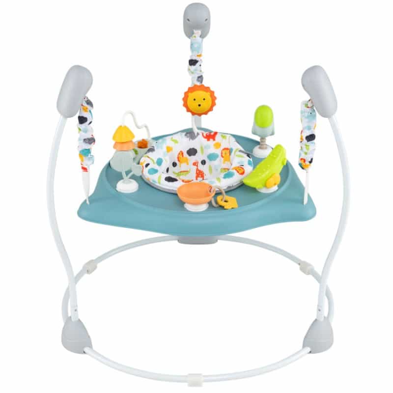 Baby Jump And Play Activity Center With Rotatable Seat And Interactive Toys