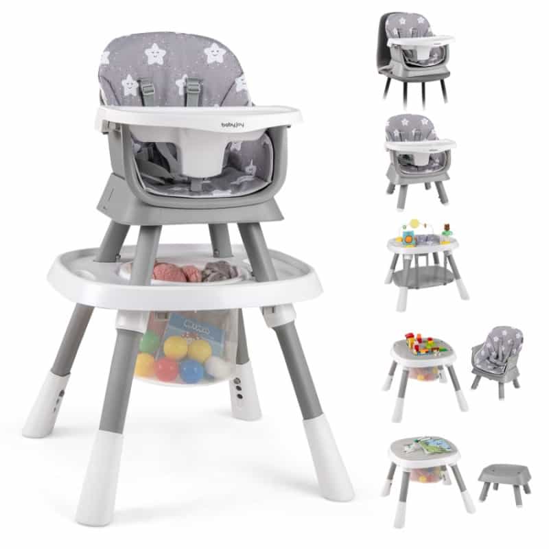 16-In-1 Baby High Chair With Activity Center And Booster Seat For Babies And Toddlers