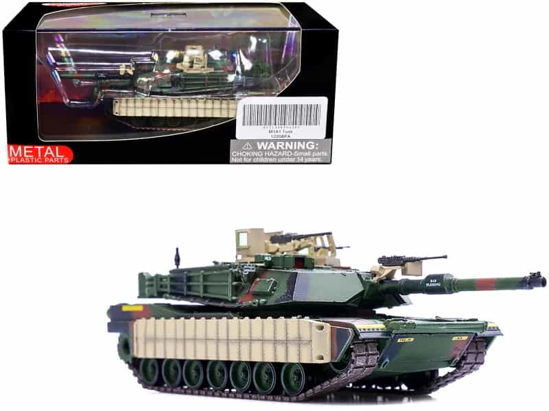 M1a1 Tusk Main Battle Tank "U.S.A. 1St Battalion 35Th Armor Regiment" 1/72 Diecast Model By Panzerkampf