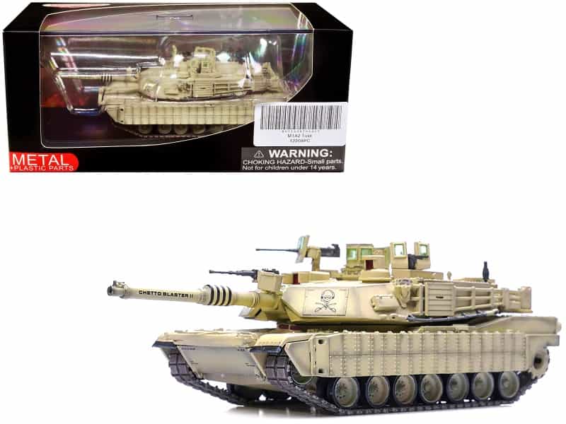 M1a2 Tusk I Battle Tank "Ghetto Blaster Ii" "U.S. Army 3Rd Squadron 3Rd Armoured Cavalry Regiment Fob Hammer Iraq" (2011) 1/72 Diecast Model By Panzerkampf