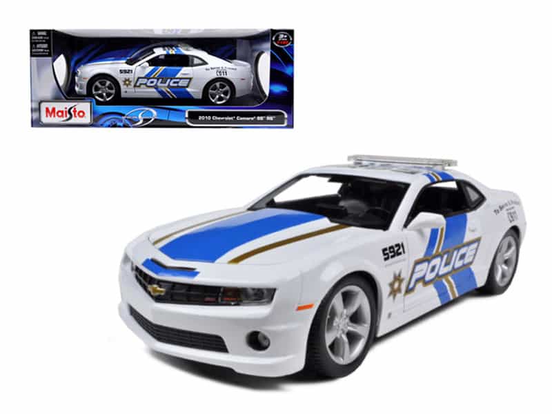 2010 Chevrolet Camaro Rs Ss Police 1/18 Diecast Model Car By Maisto