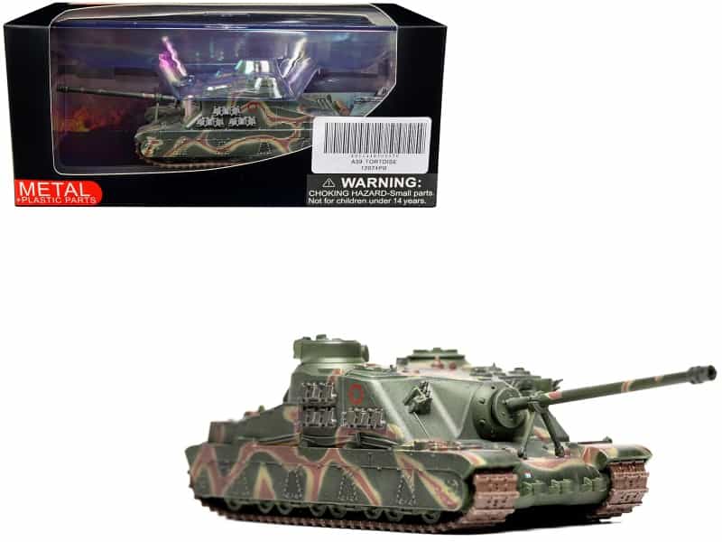 Tortoise A39 Heavy Assault Tank British Army Wwii 1/72 Diecast Model By Panzerkampf