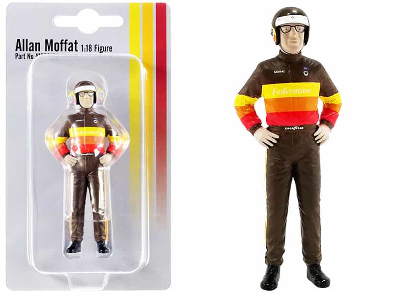 Allan Moffat "Federation" Driver Figurine For 1/18 Scale Models By Acme