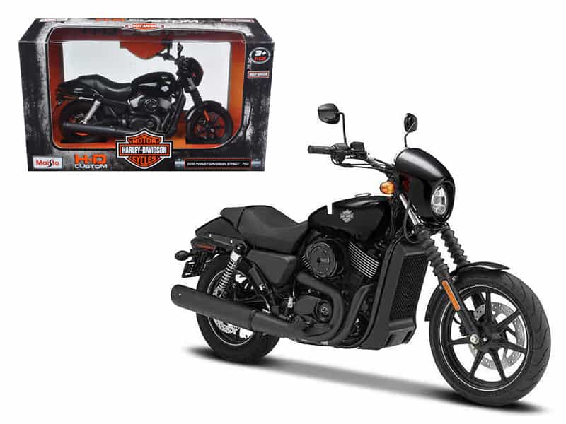2015 Harley Davidson Street 750 Motorcycle Model 1/12 By Maisto