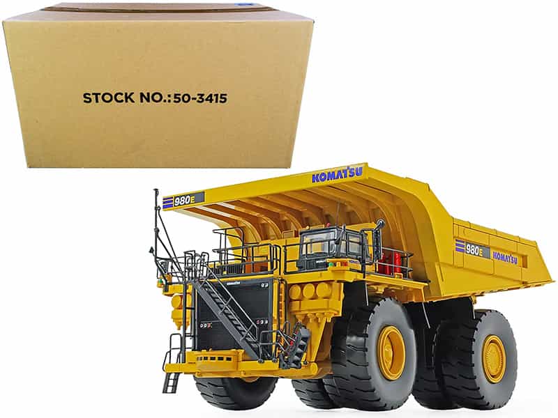 Komatsu 980E-At Dump Truck 1/50 Diecast Model By First Gear