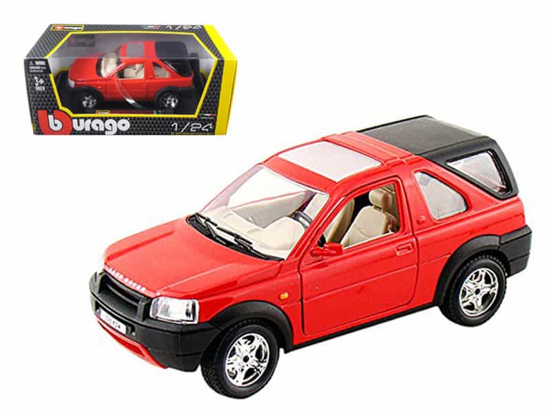 Land Rover Freelander Red 1/24 Diecast Model Car By Bburago