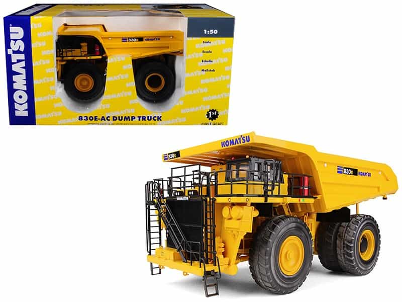 Komatsu 830E-Ac Dump Truck 1/50 Diecast Model By First Gear