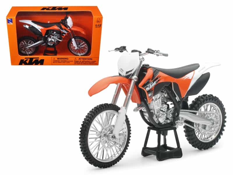 2011 Ktm 350 Sx-F Orange Dirt Bike Motorcycle 1/12 By New Ray