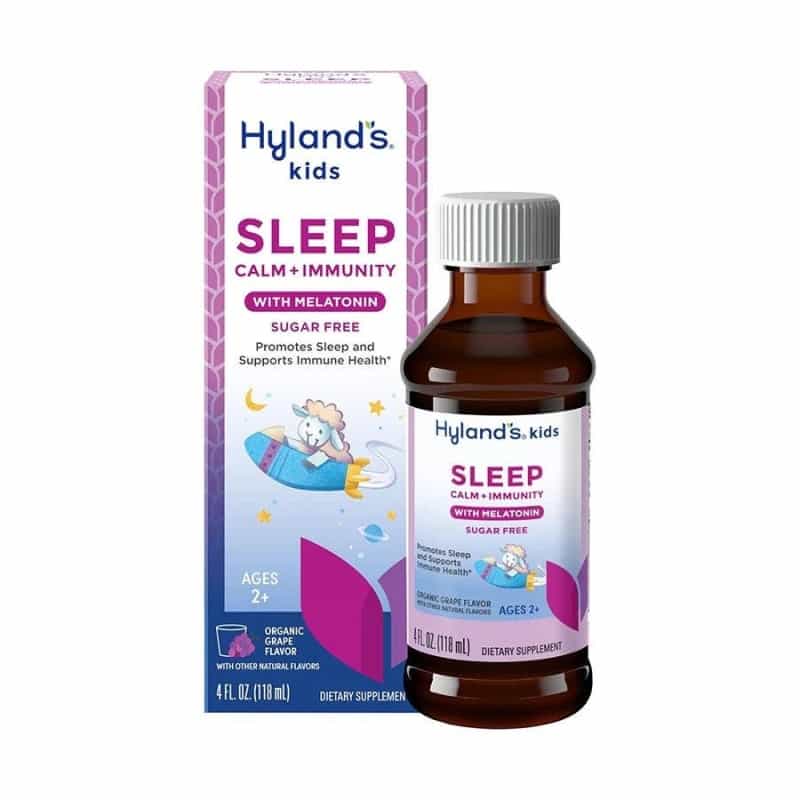 Hyland's Kids Grape Sleep Calm + Immunity With Melatonin 4 Fl. Oz