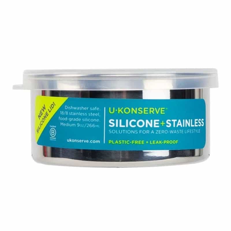 U-Konserve Round Medium Stainless Steel Container 9 Oz
