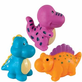 Tub Toys. Assorted Dinosaurs