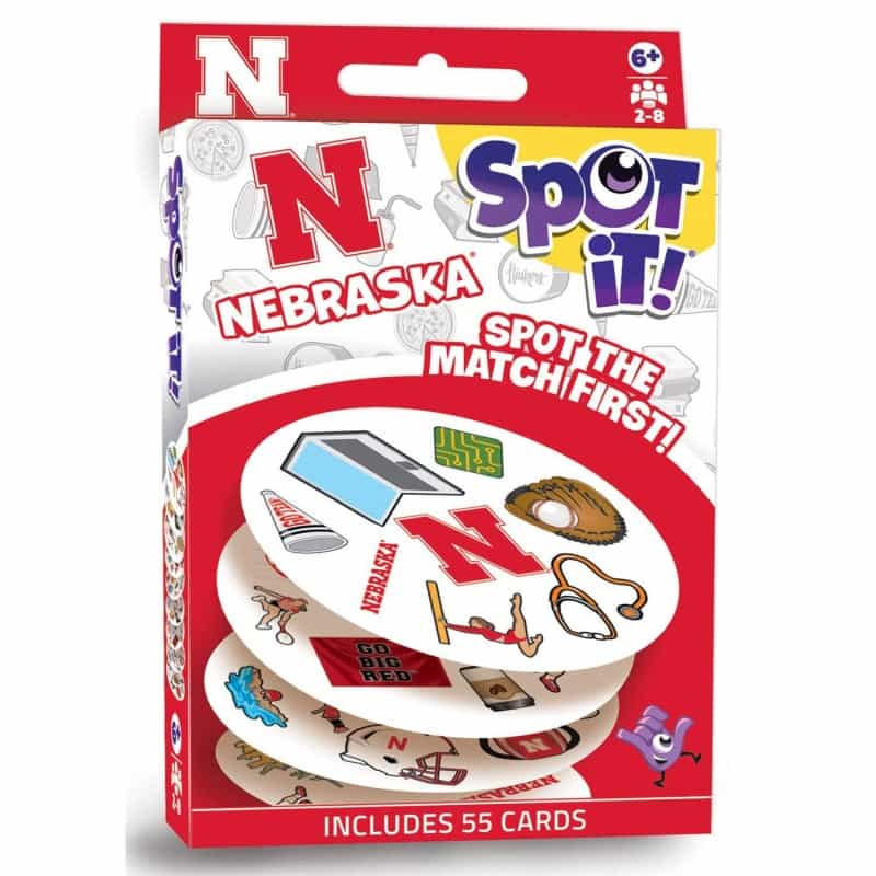 Nebraska Cornhuskers Spot It! Card Game