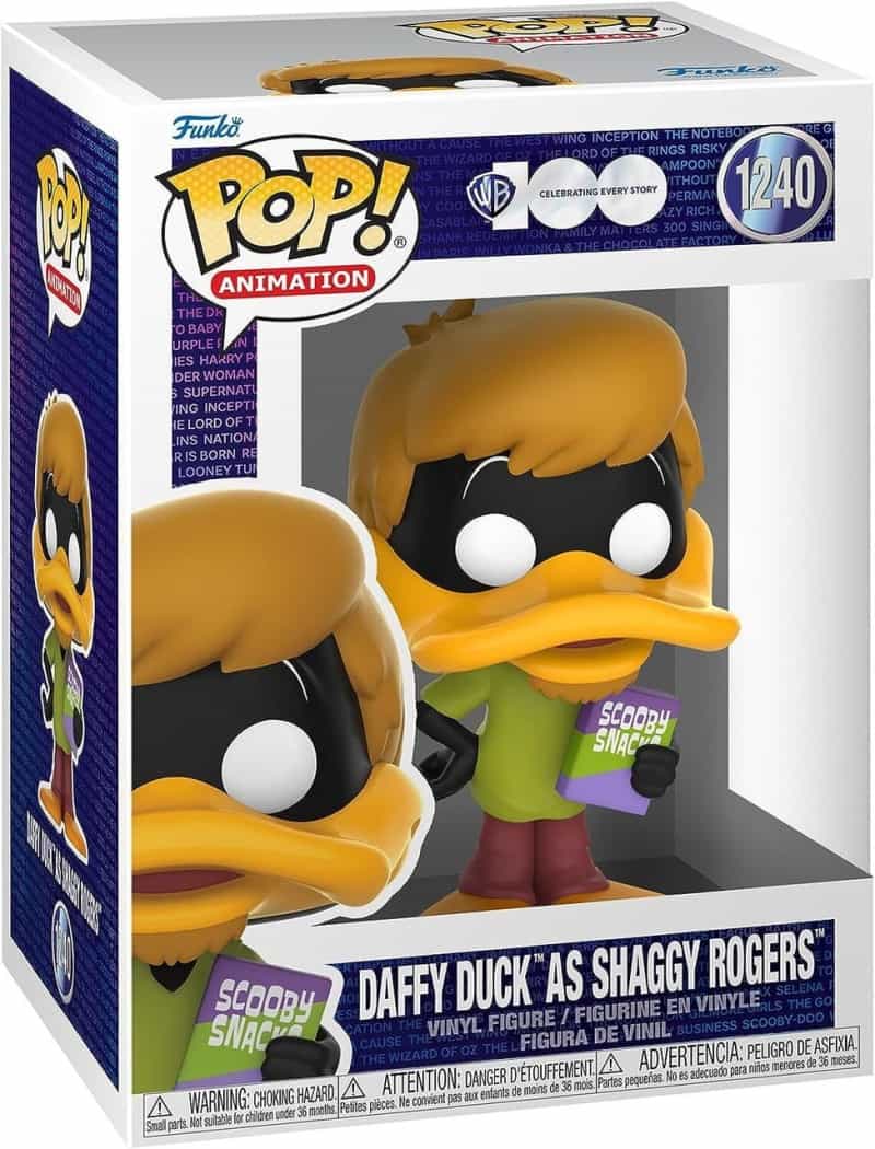 Funko Wb 100 - Daffy Duck As Shaggy Rogers 1240