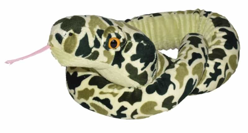 Snakesss Camo Green Stuffed Animal - 54"