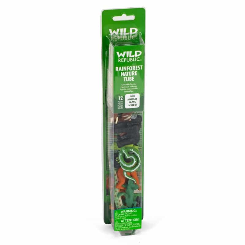 Nature Tube Rainforest Figurines - 13"