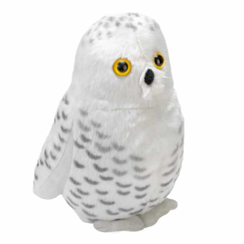 Audubon Birds Snowy Owl Stuffed Animal - 5.5"