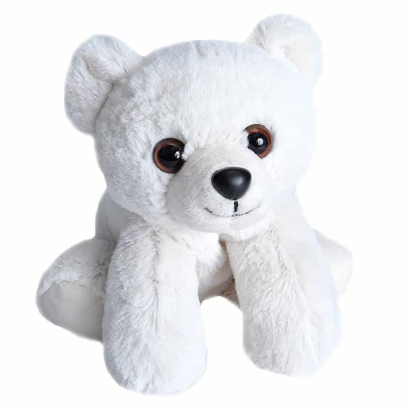 Hug'ems Polar Bear Cub Stuffed Animal - 7"
