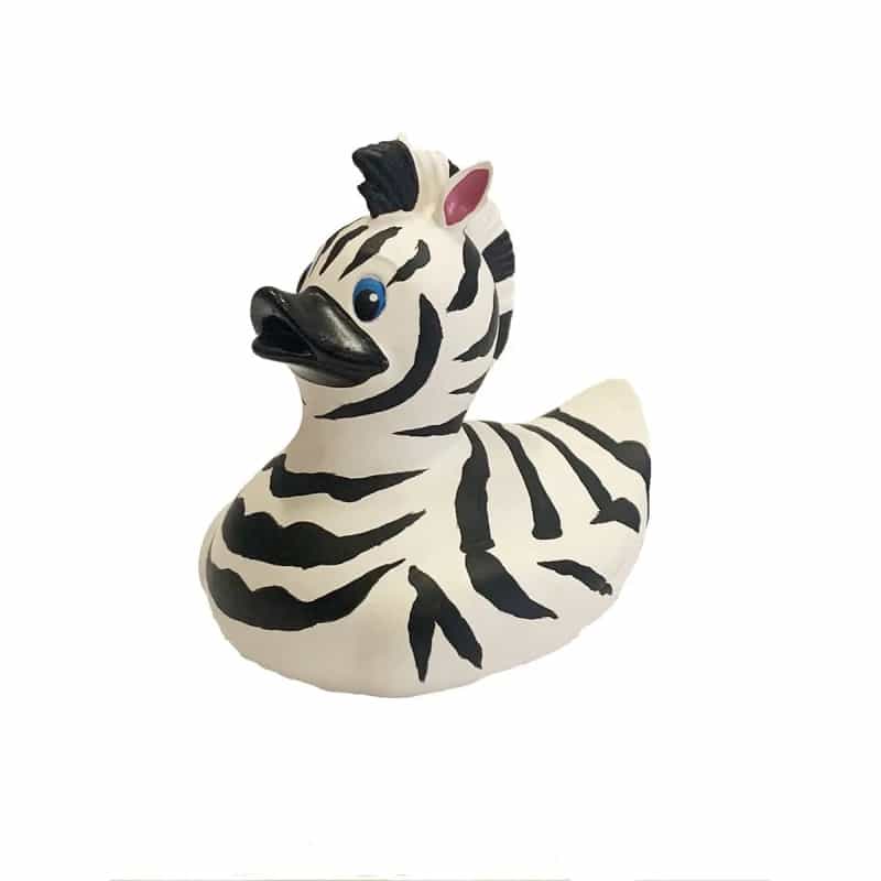 Rubber Duck Zebra - 4"