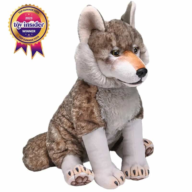 Artist Collection Wolf Stuffed Animal - 15"