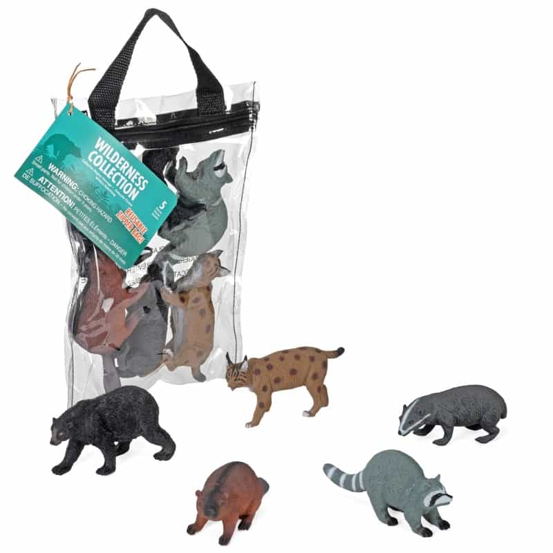 Polybag Zip Wilderness Figurines - 12"