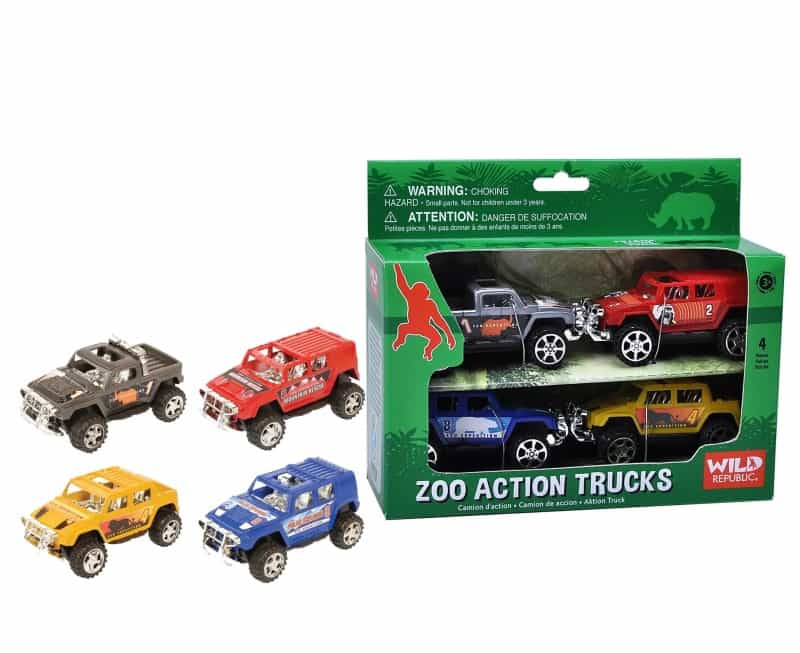 Action Zoo Truck Set - 2.75"