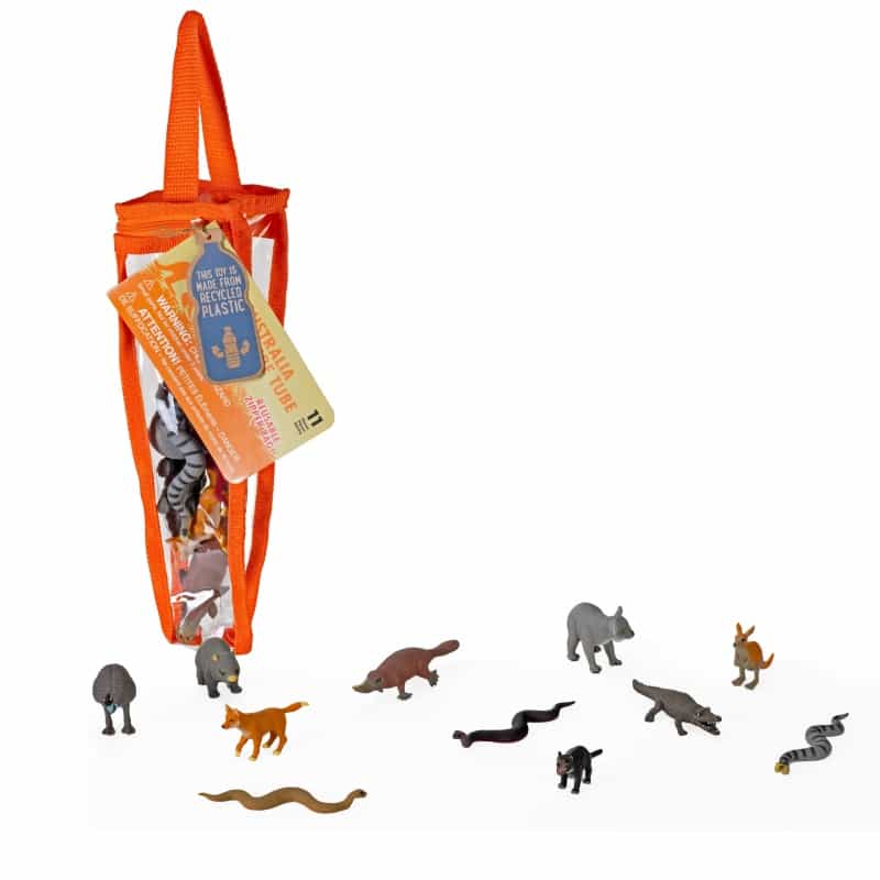 Eco Zip Tubes Australia Figurines - 13"