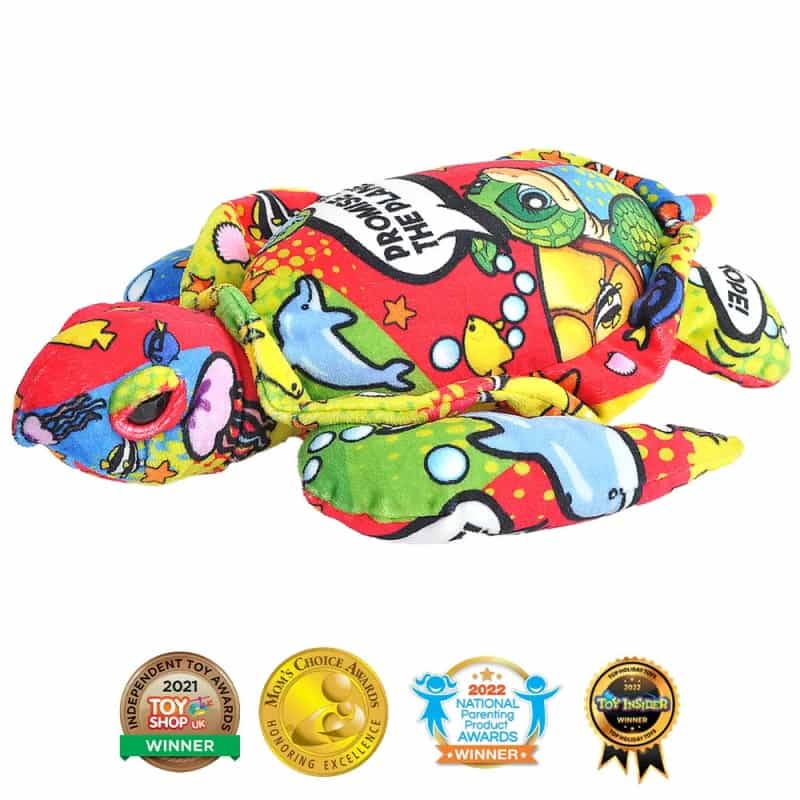 Message From The Planet Sea Turtle Stuffed Animal - 12"