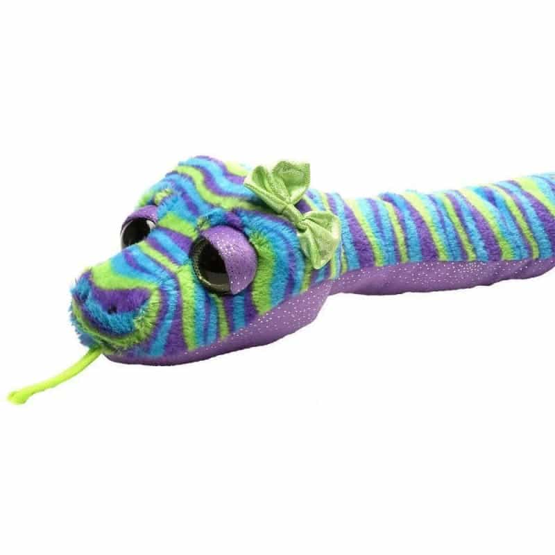 Sweet & Sassy Striped Snake Stuffed Animal - 54"
