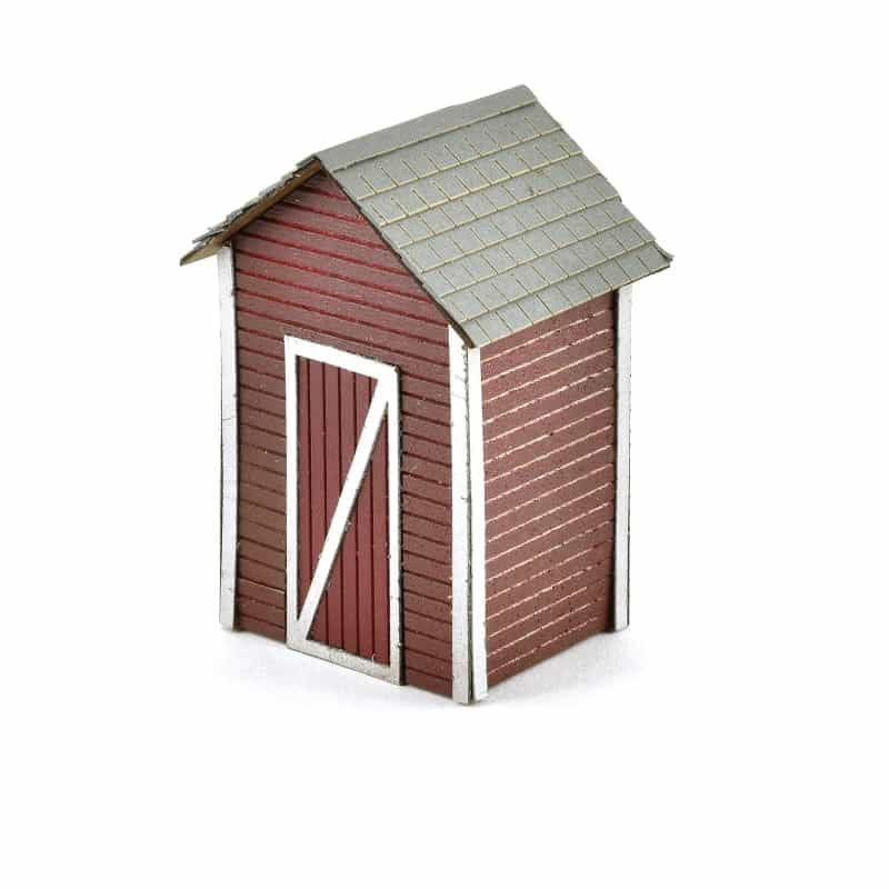 Single Occupancy Outdoor Lavatory Kit, O Scale By Scientific